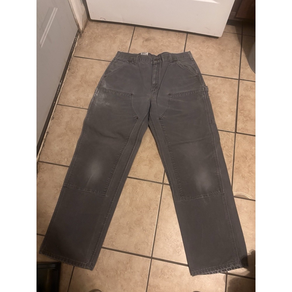 Carhartt Vintage Double Knee Carpenter Pants Faded Brown, 36x34